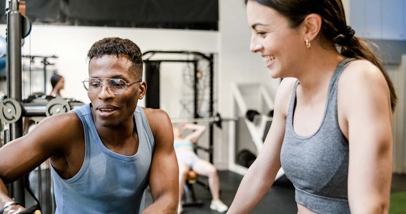 A personal trainer explains the insurance for fitness professionals that he uses with his business.